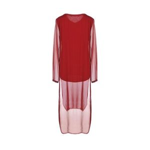 Italian Slit Sheer Tunic XS